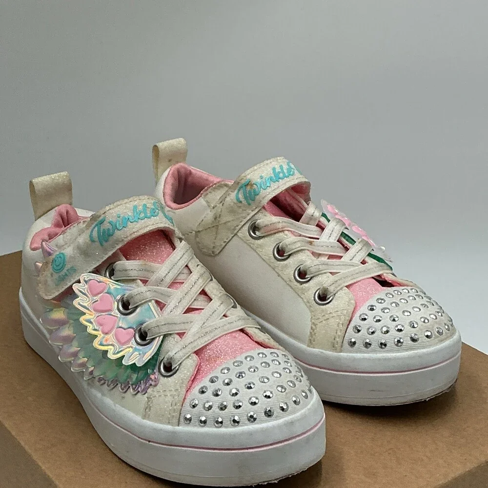 Skechers Twinkle Toes Twi-Lites 2.0 314454L Kids 12.5 White Multi Shoes Ebay2640